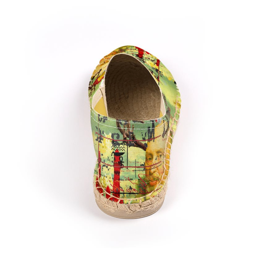 THE CATS' ROCKETS' GUARD Unisex All Over Print Espadrilles