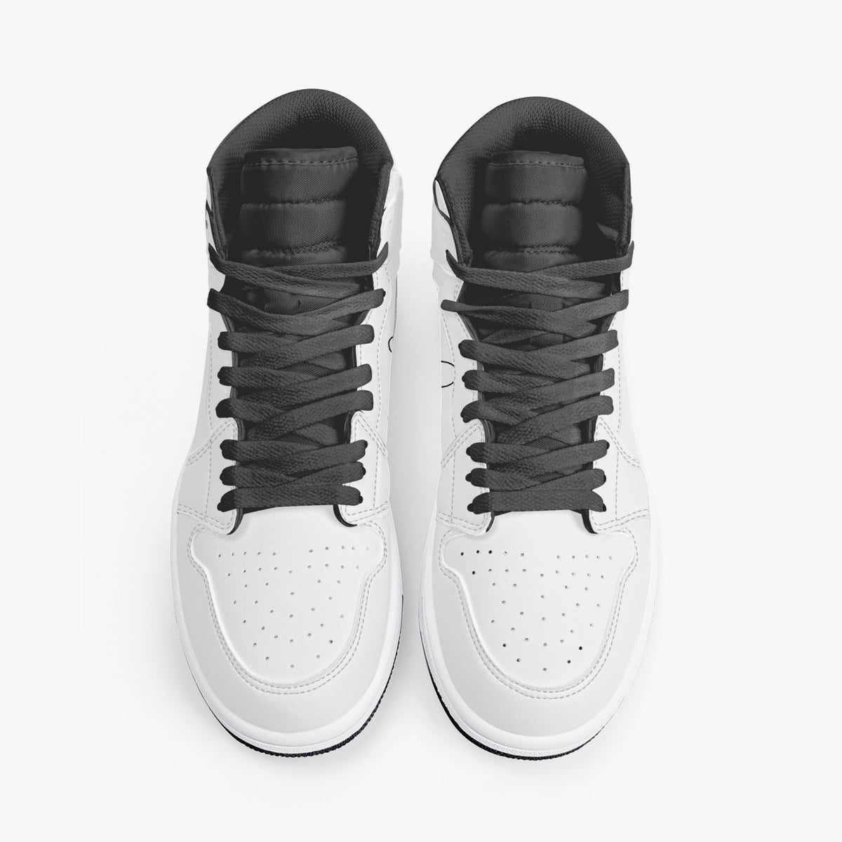 Jacki Easlick Lux Bunny High-Top Leather Sneakers